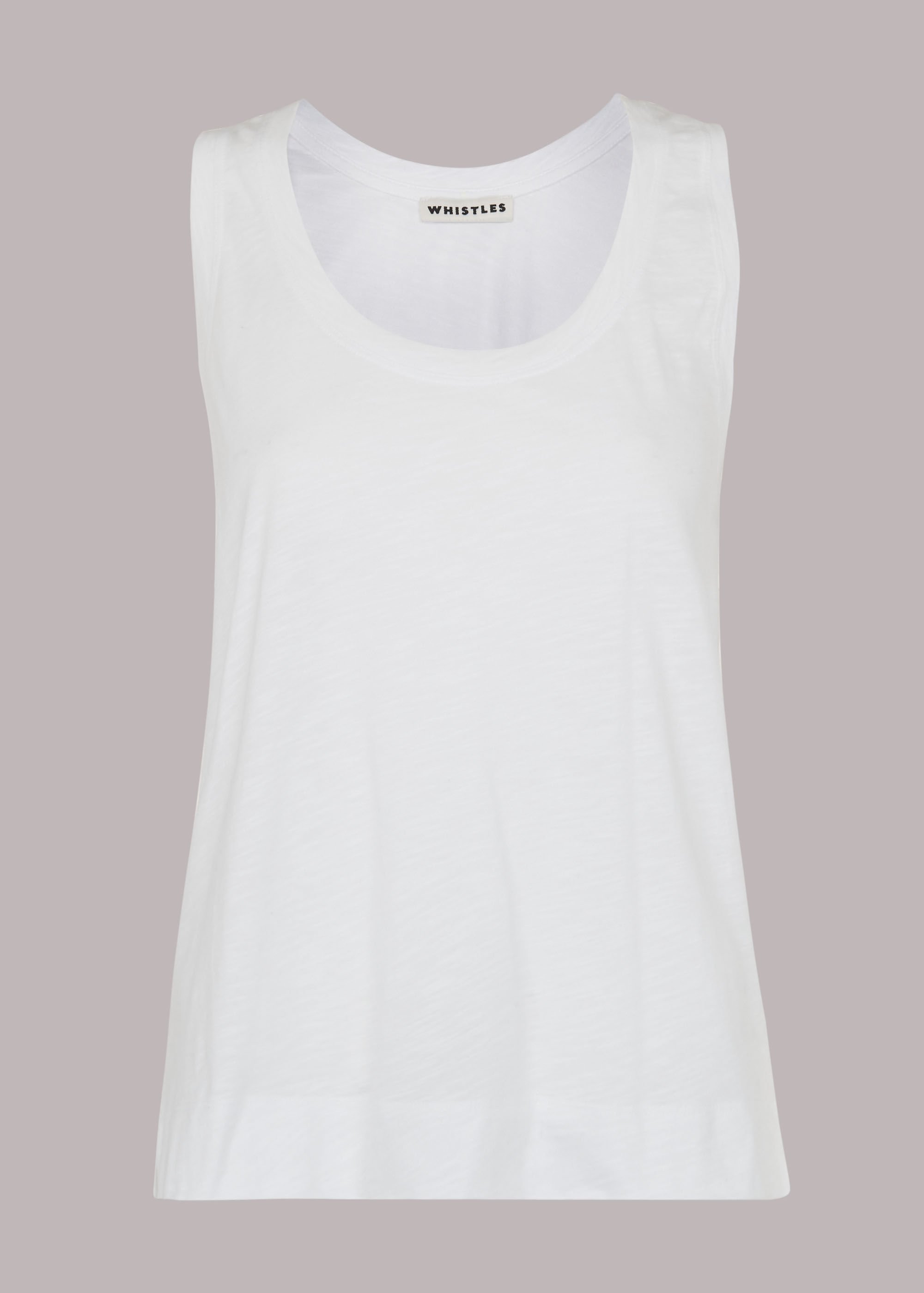 White on sale vest top