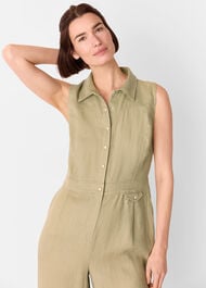 Ellis Western Linen Jumpsuit