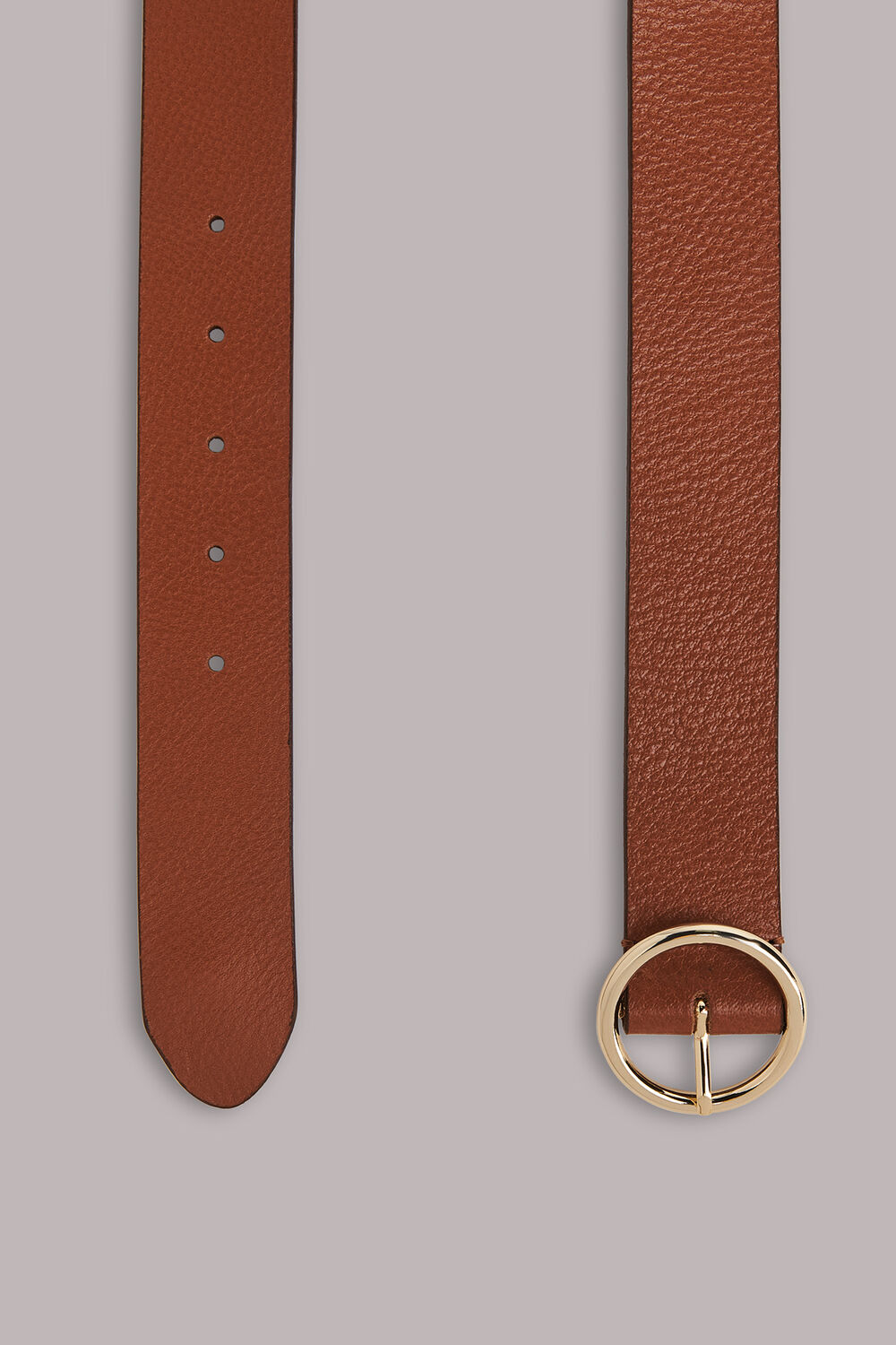 Circle Buckle Belt