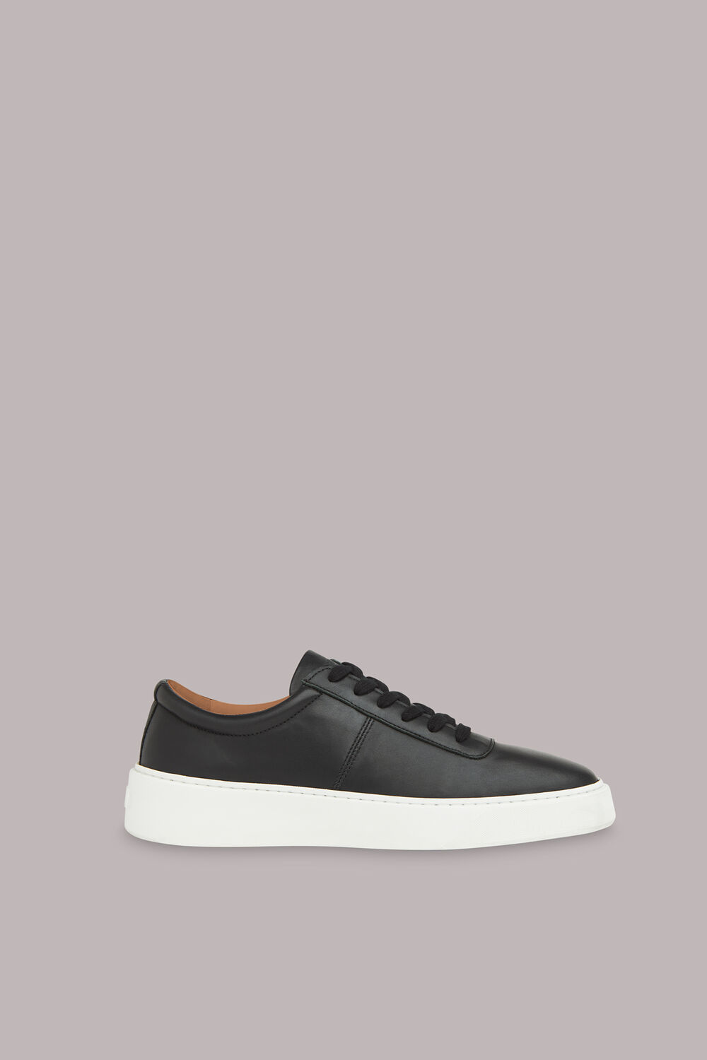 Black Kalie Deep Sole Trainer