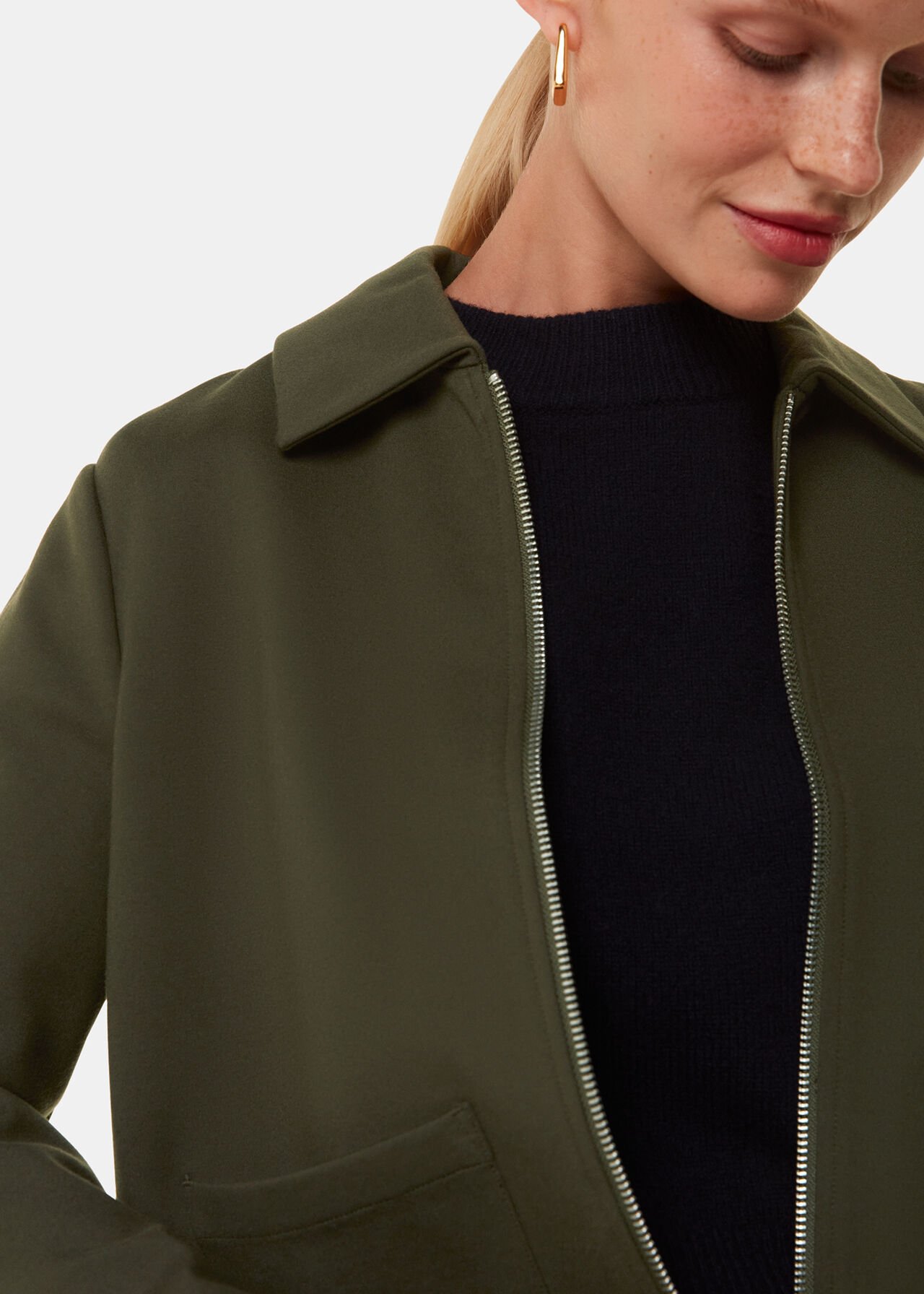Marla Ponte Zip Through Jacket