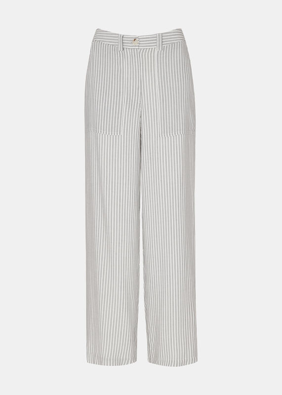 Ivory Luna Stripe Trouser