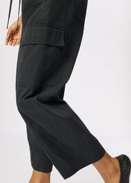 Utility Cotton Barrel Trouser