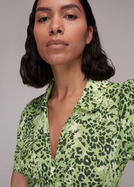 Rowan Hyena Spot Midi Dress