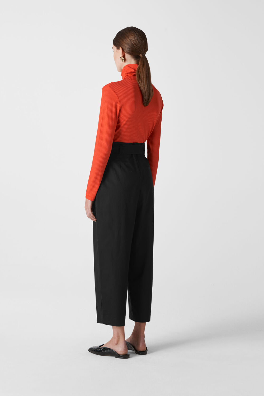 Milla Cargo Trouser Black