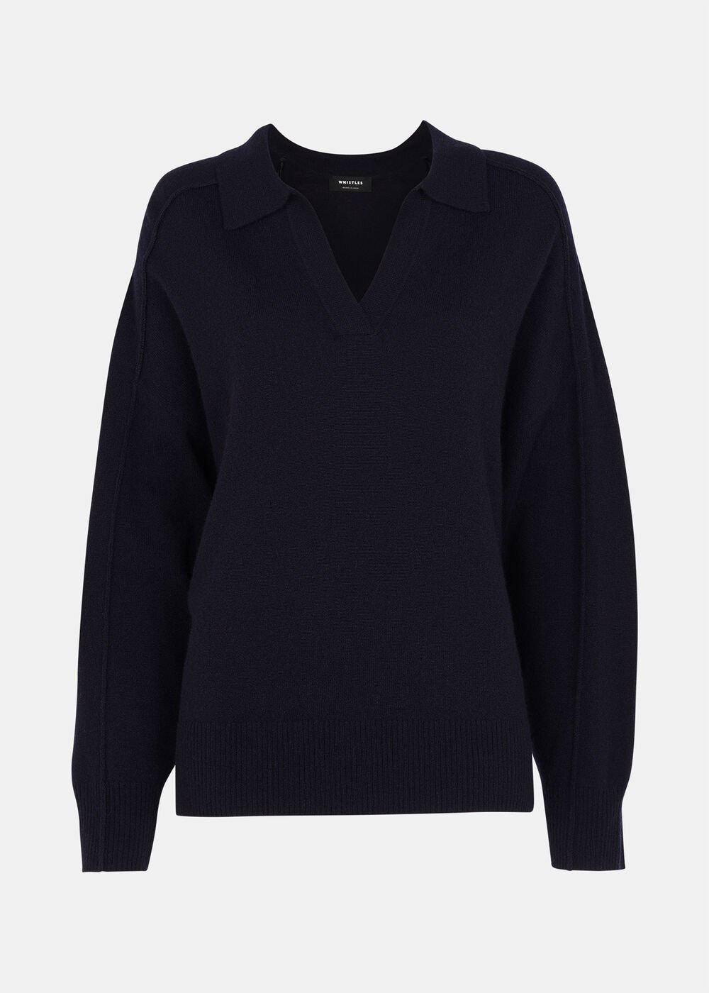 Wool Collar Neck Knit