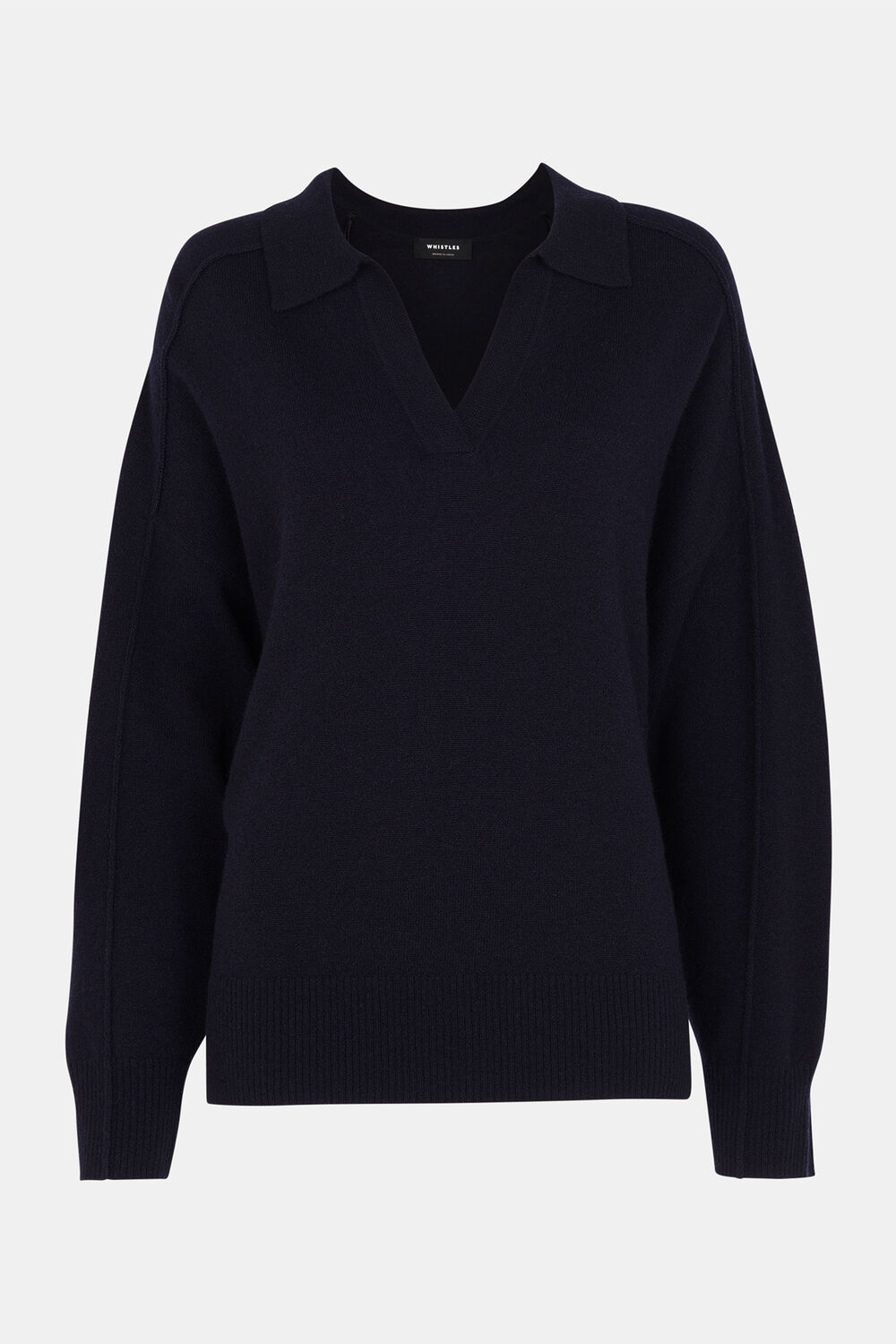 Wool Collar Neck Knit