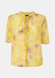 Sunshine Floral Texture Blouse