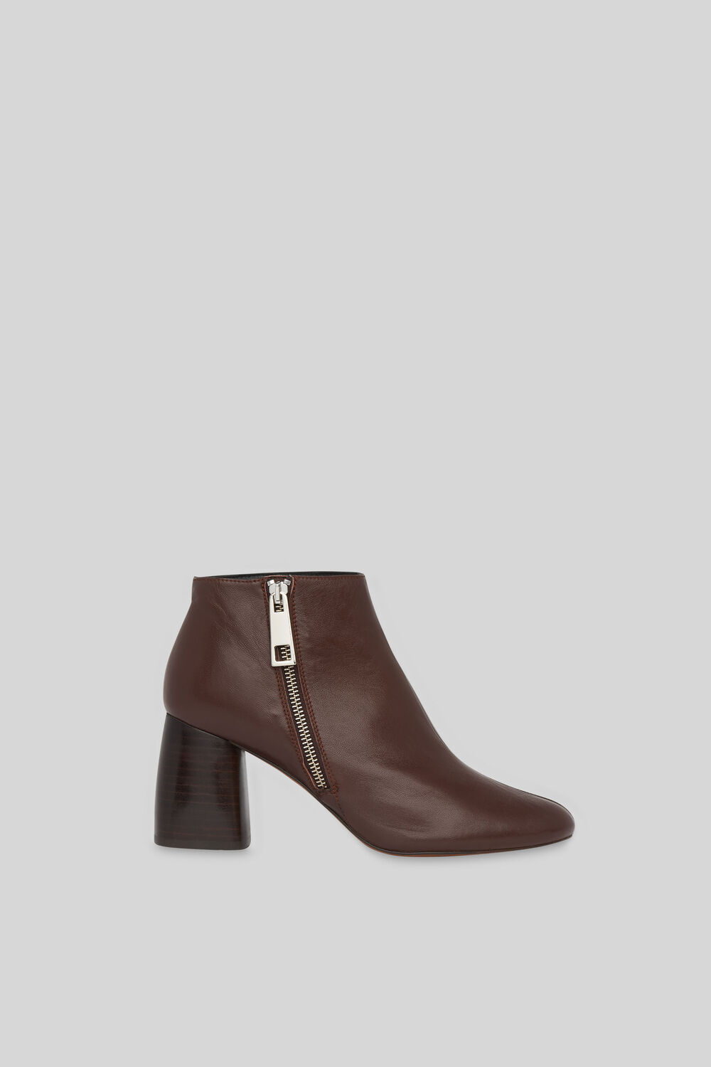 Pippa Side Zip Boot Brown
