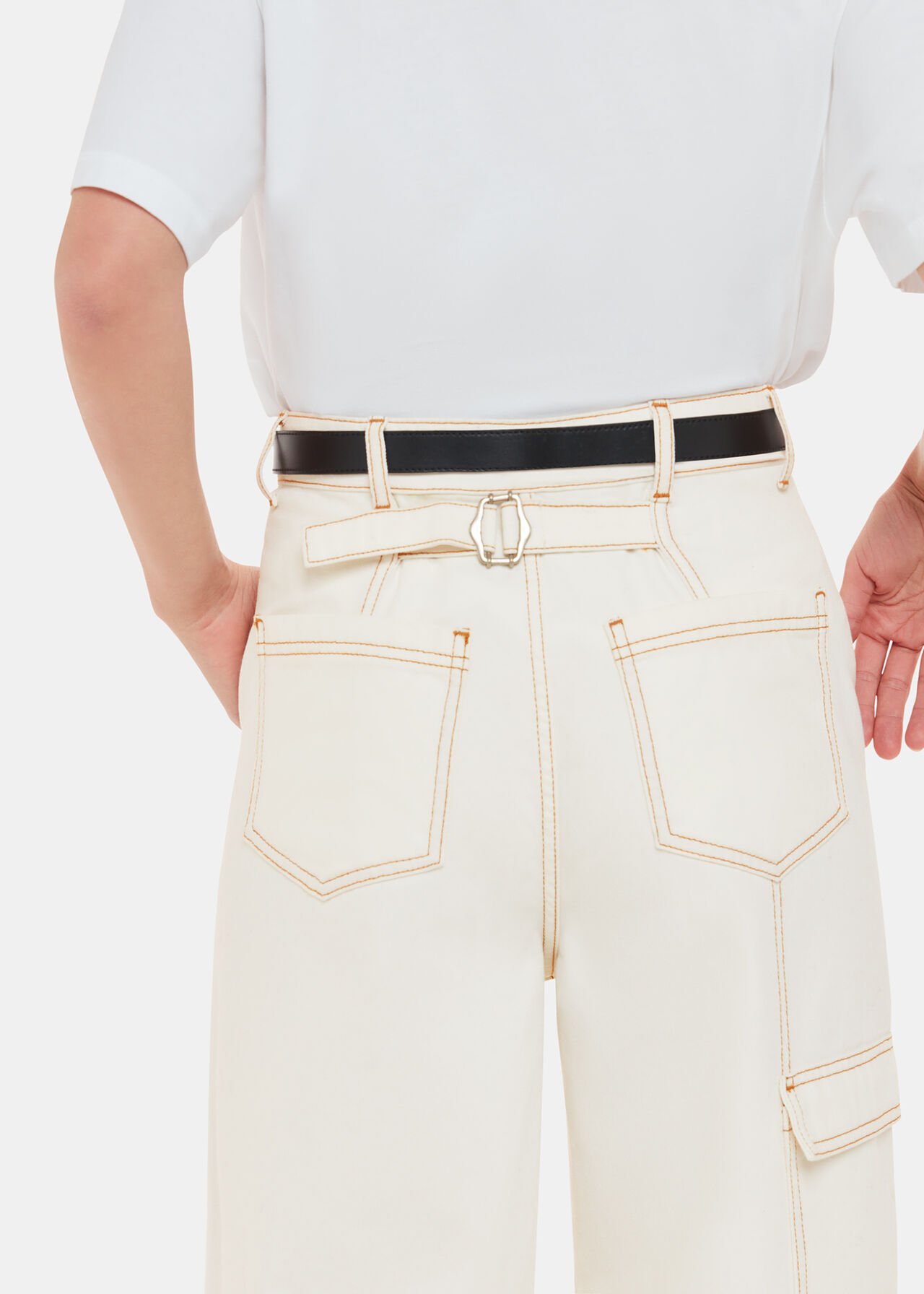 Wide Leg Cargo Jean