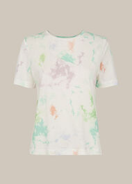 Tie Dye Tshirt White/Multi