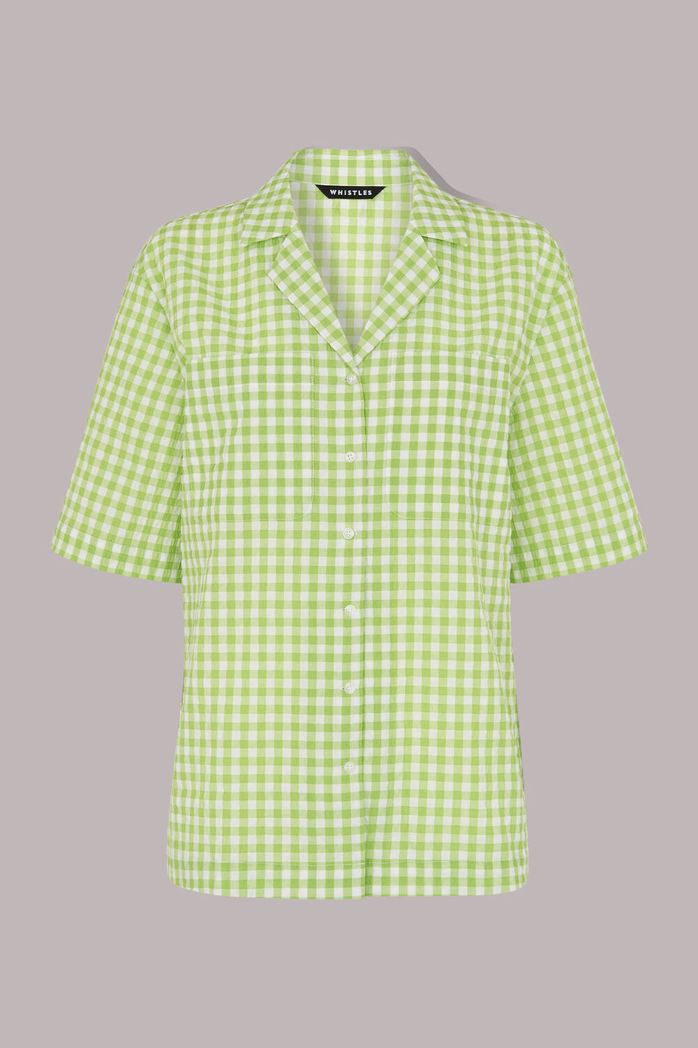 Grace Gingham Bowling Shirt