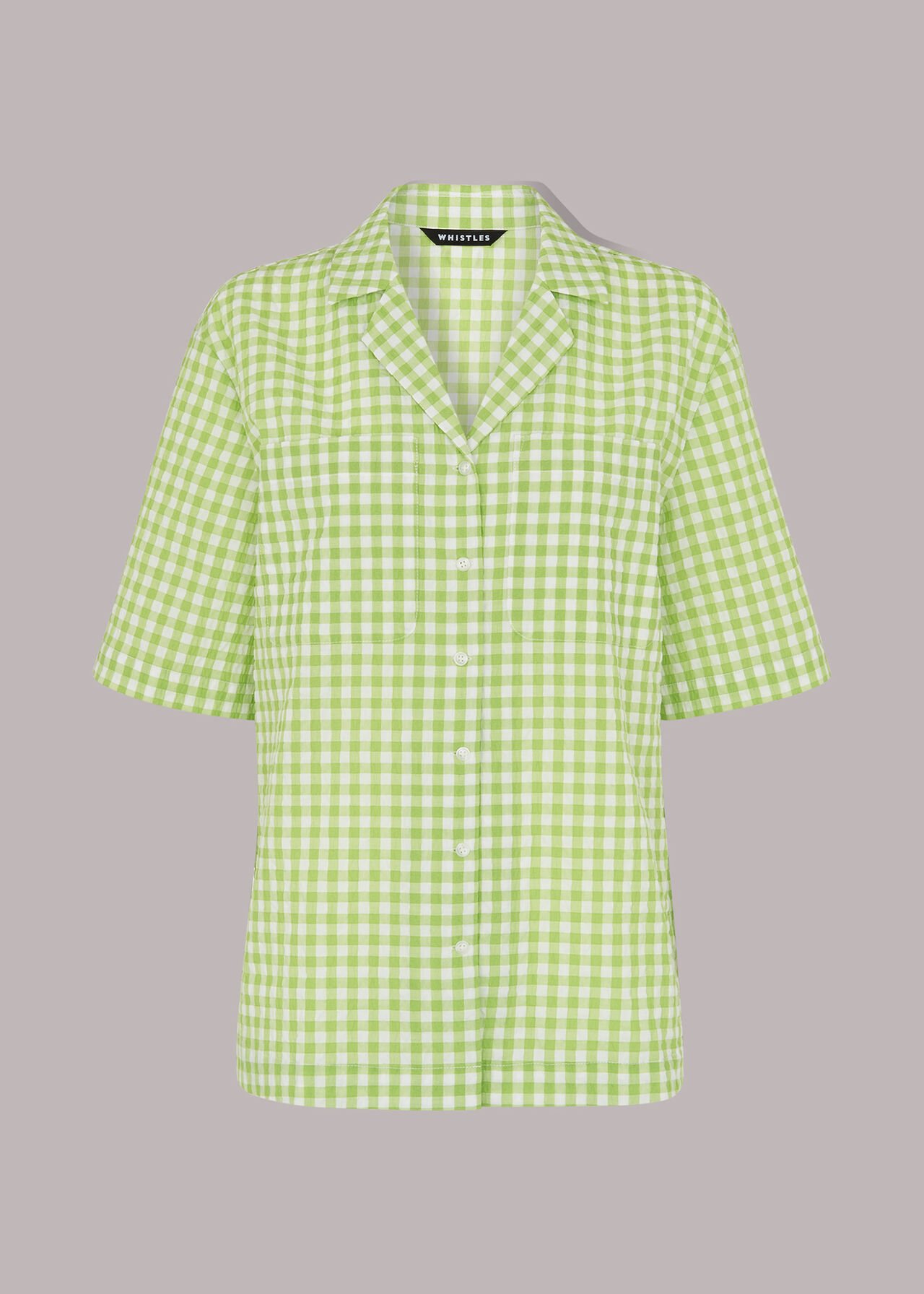 Grace Gingham Bowling Shirt