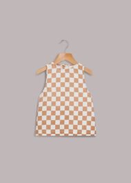 Checkerboard Domino Blouse