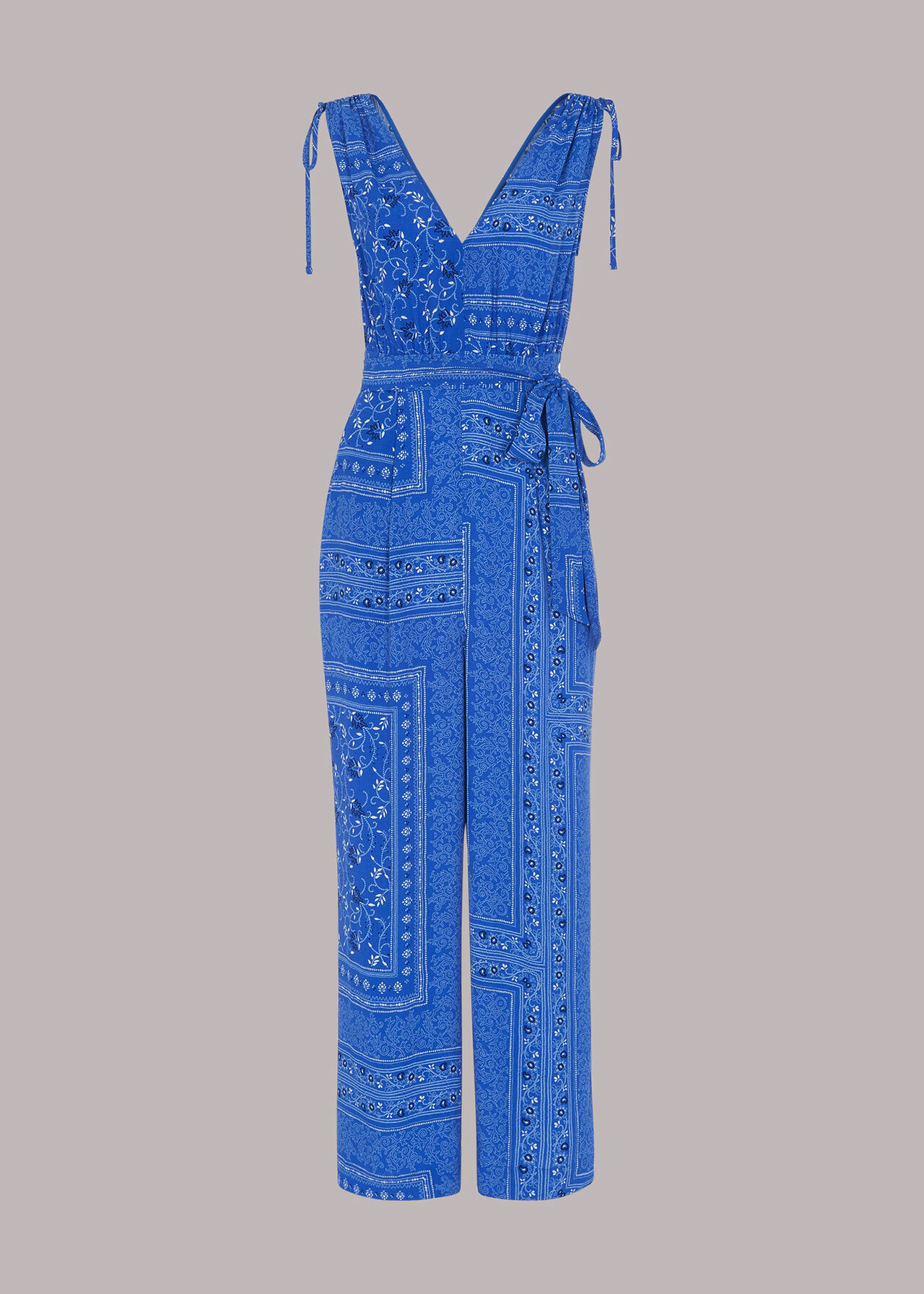 Bandana Print Jumpsuit