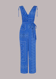 Bandana Print Jumpsuit