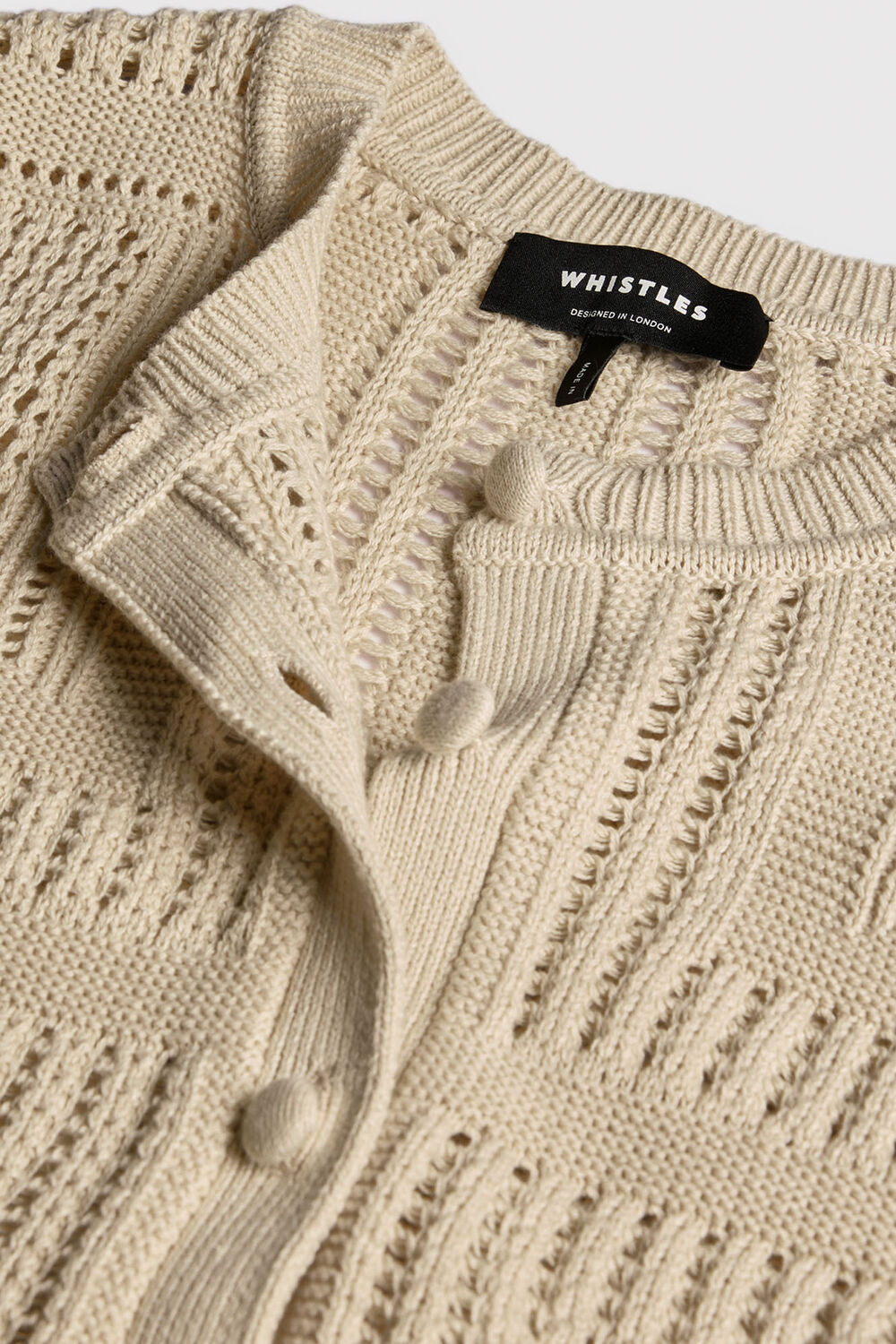 Crochet Detail Cardigan