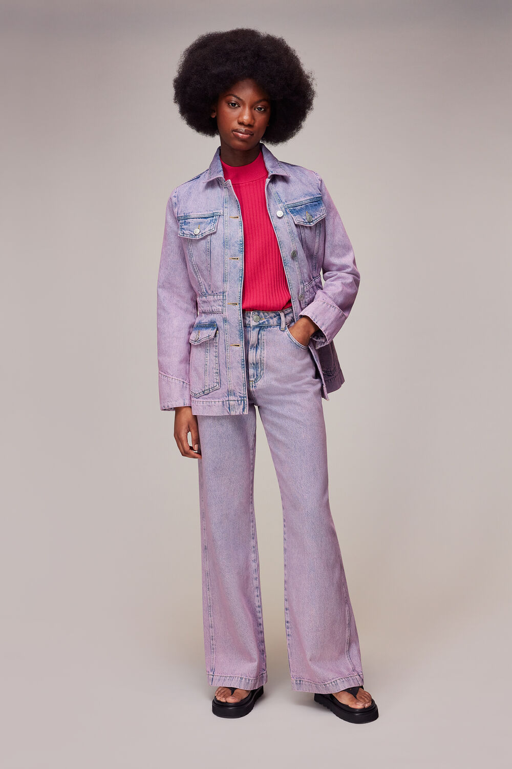Authentic Wide Leg Jean