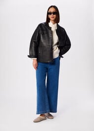 Stretch Straight Ankle Jean