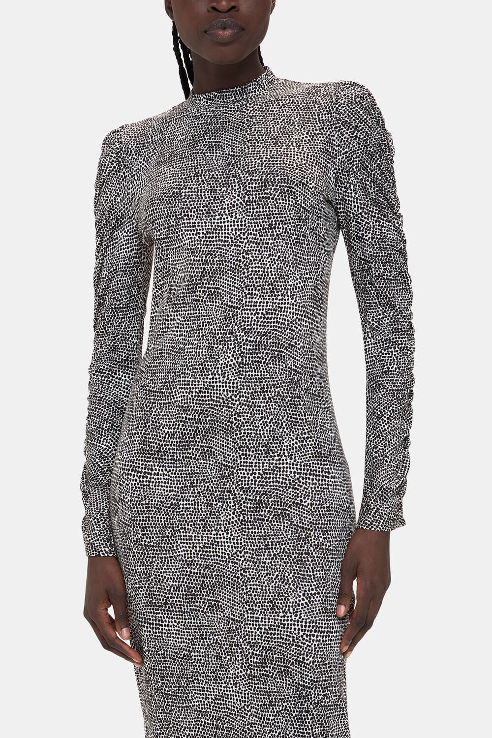 Pebble Spot Jersey Dress