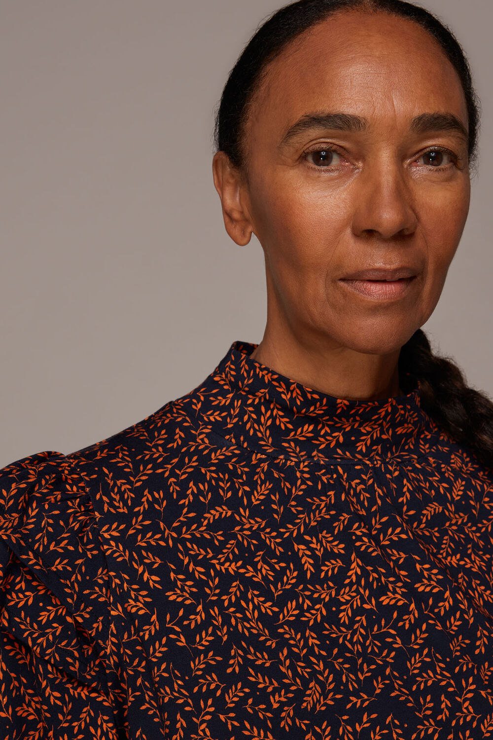 Autumn Leaves Jersey Top