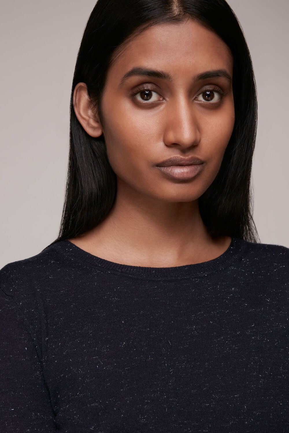 Navy Annie Sparkle Sweater