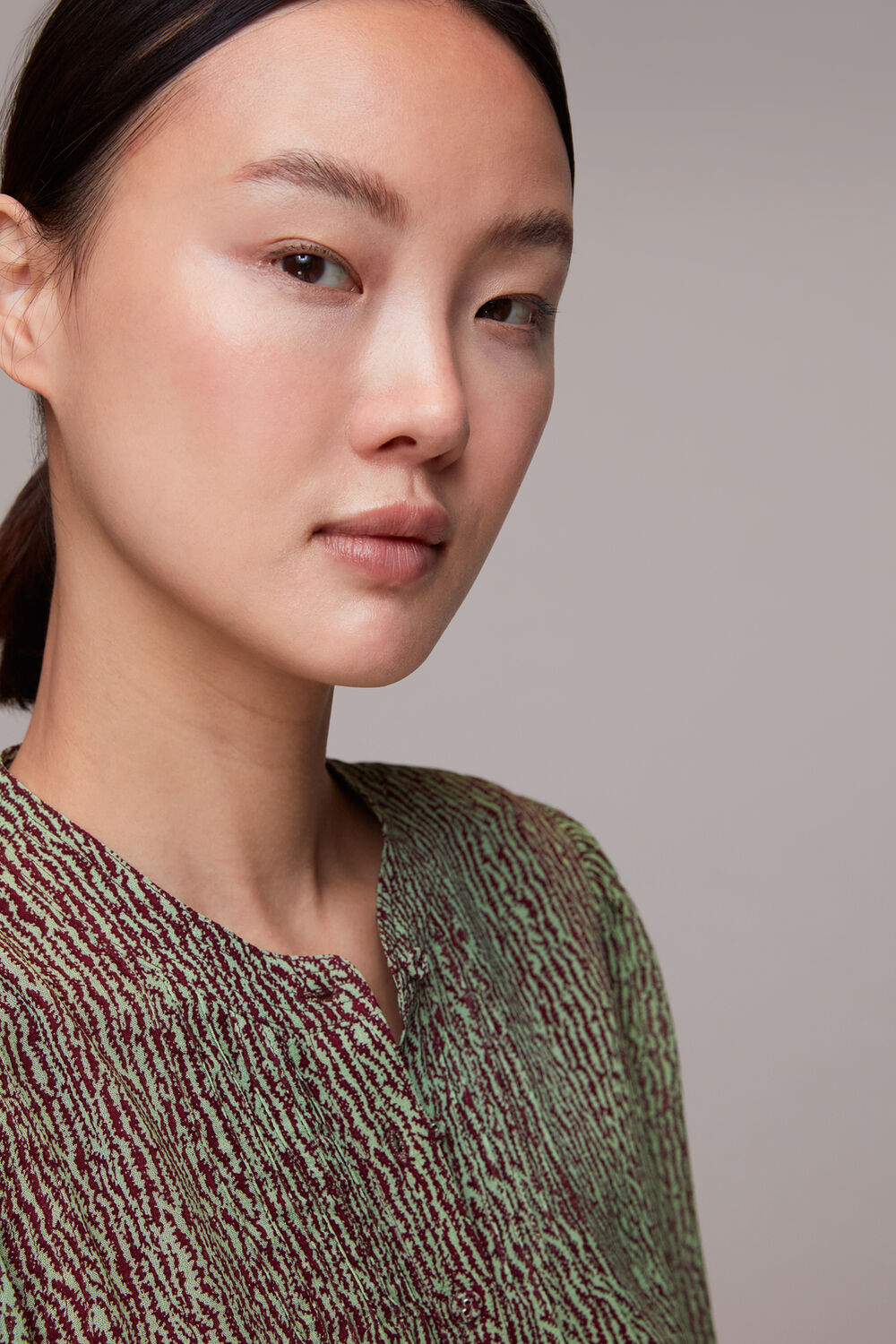 Charlotte Maze Print Blouse