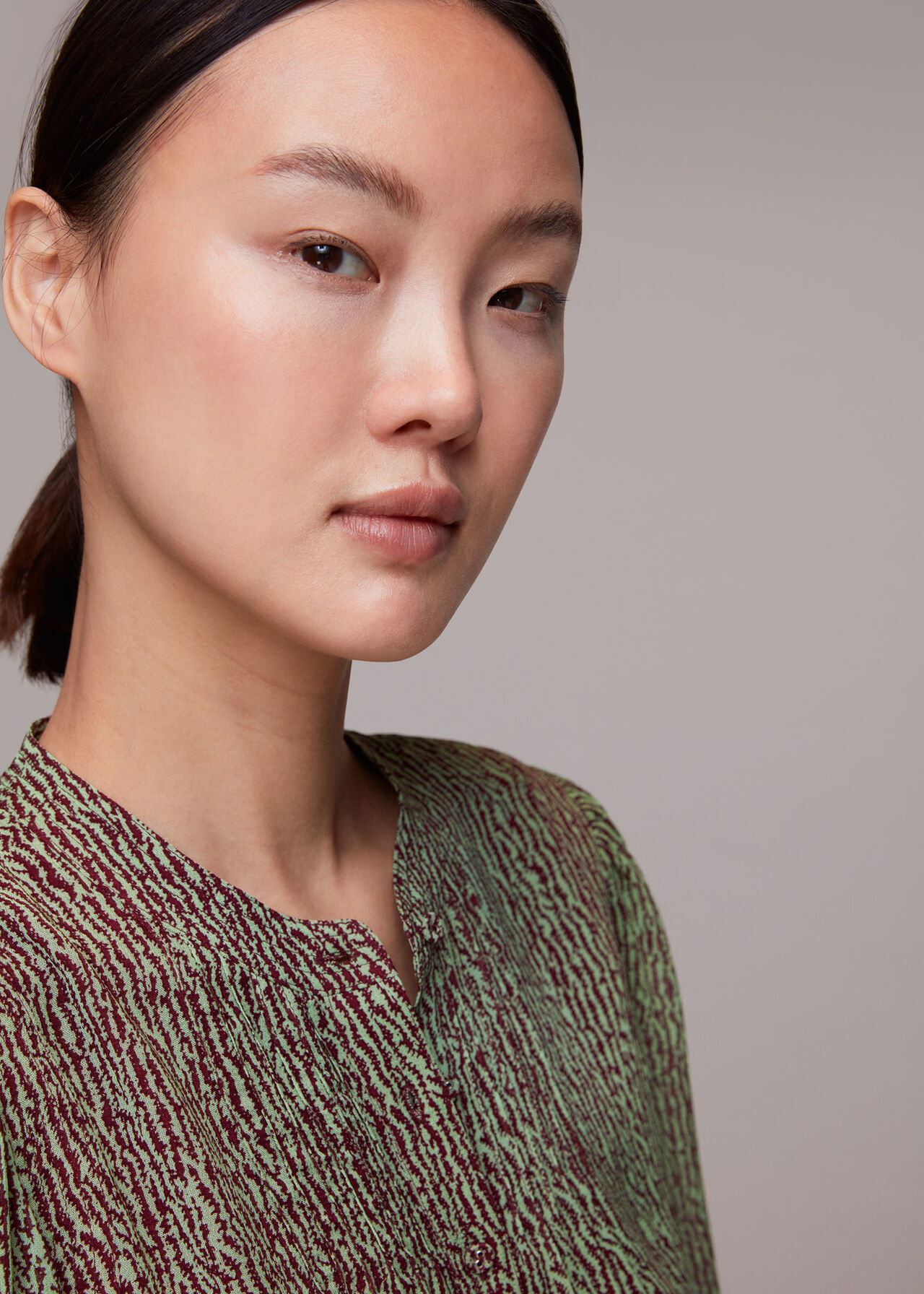 Charlotte Maze Print Blouse