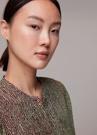 Charlotte Maze Print Blouse
