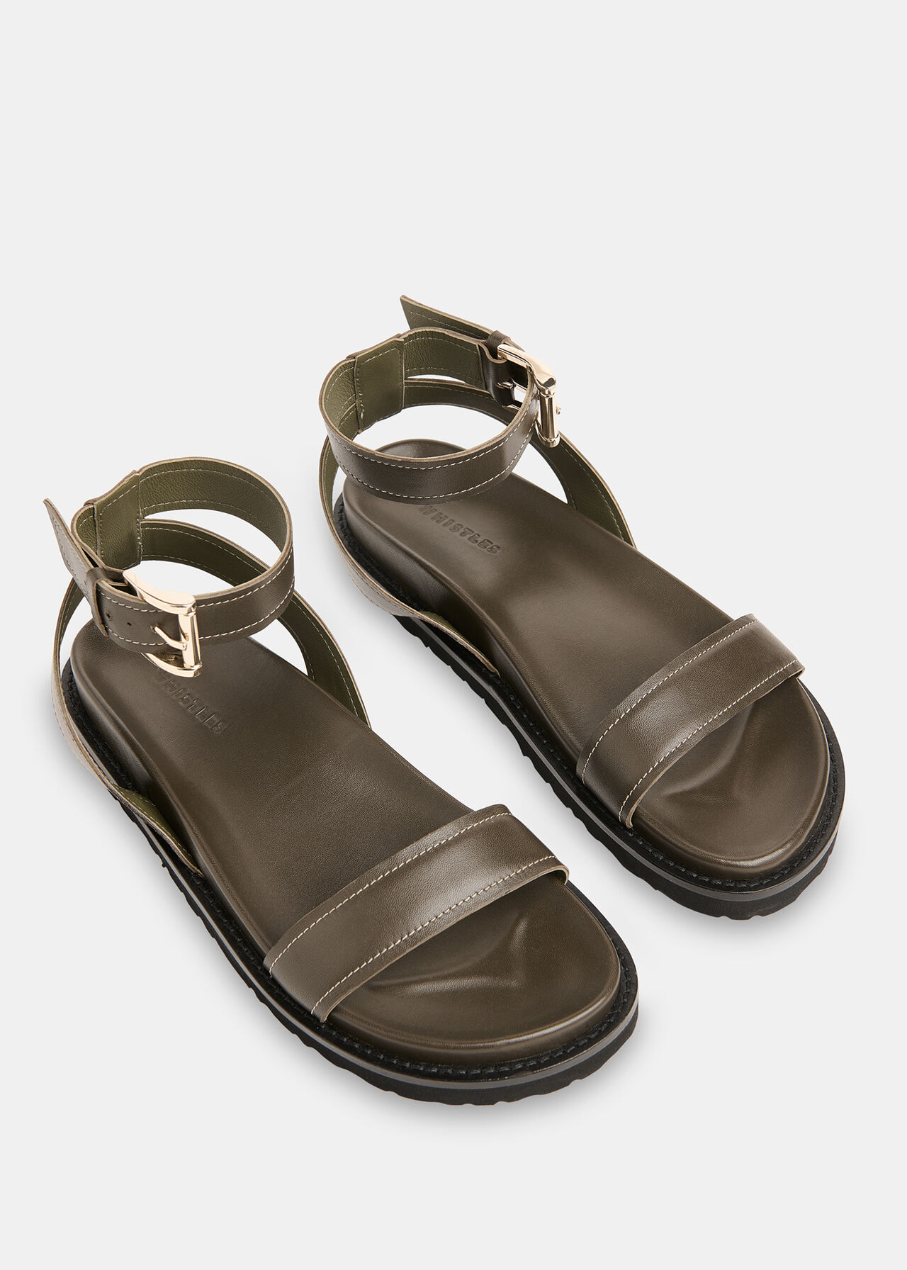 Ottie Contrast Stitch Sandal