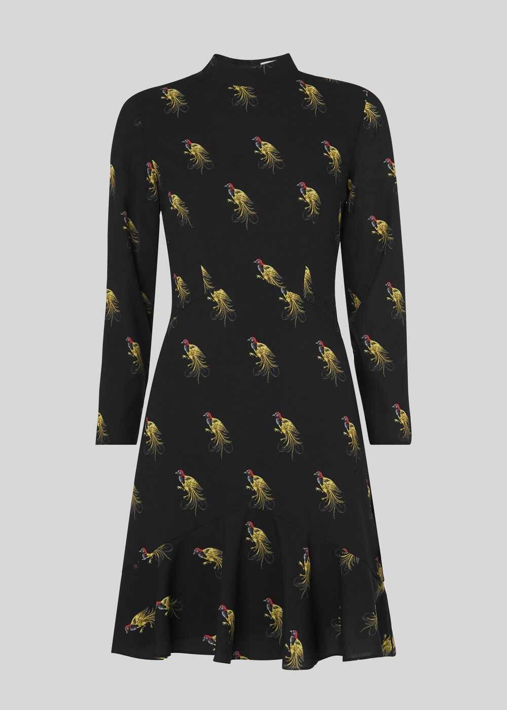 Woodpecker Print Dress