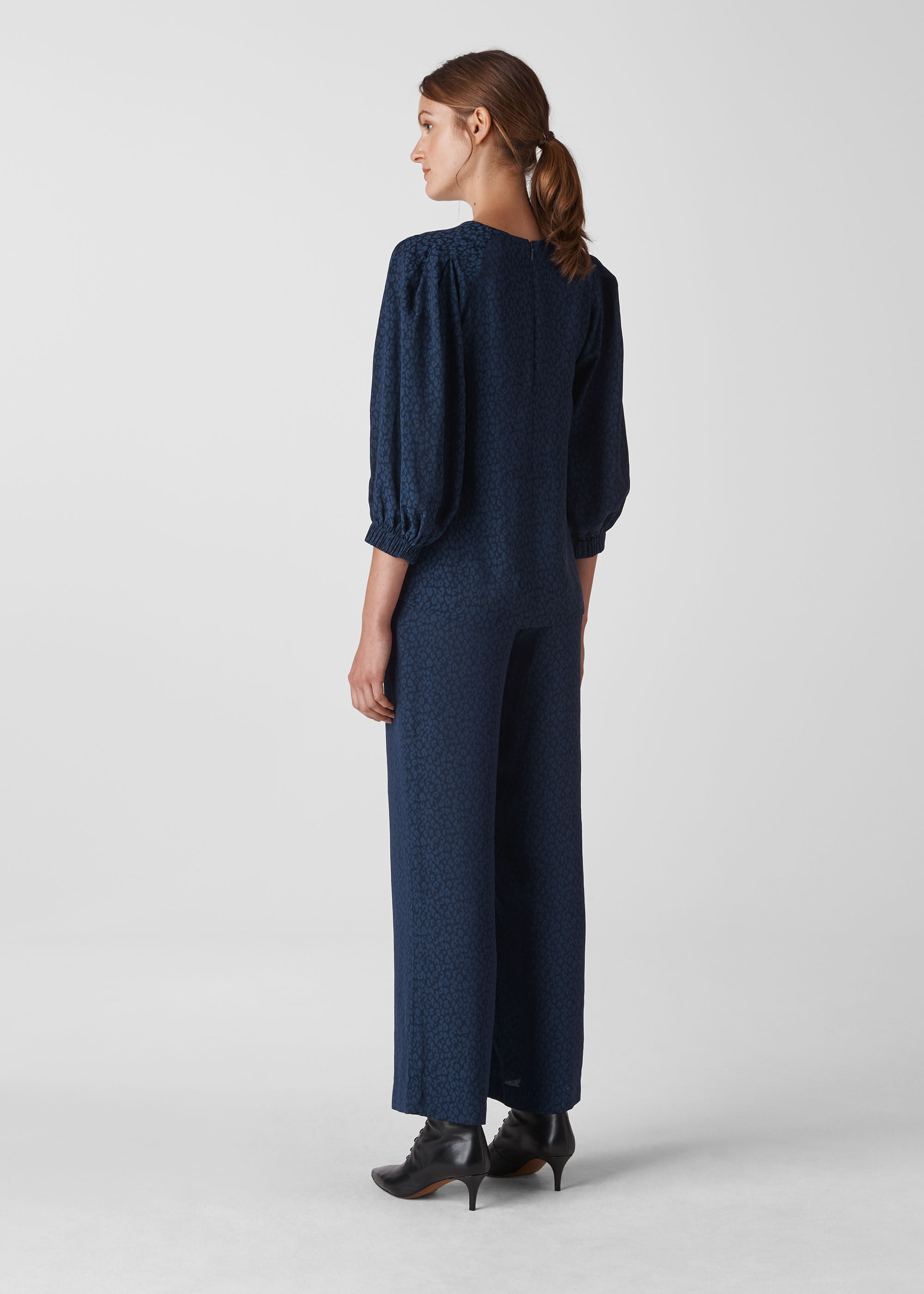 Whistles animal jacquard jumpsuit sale