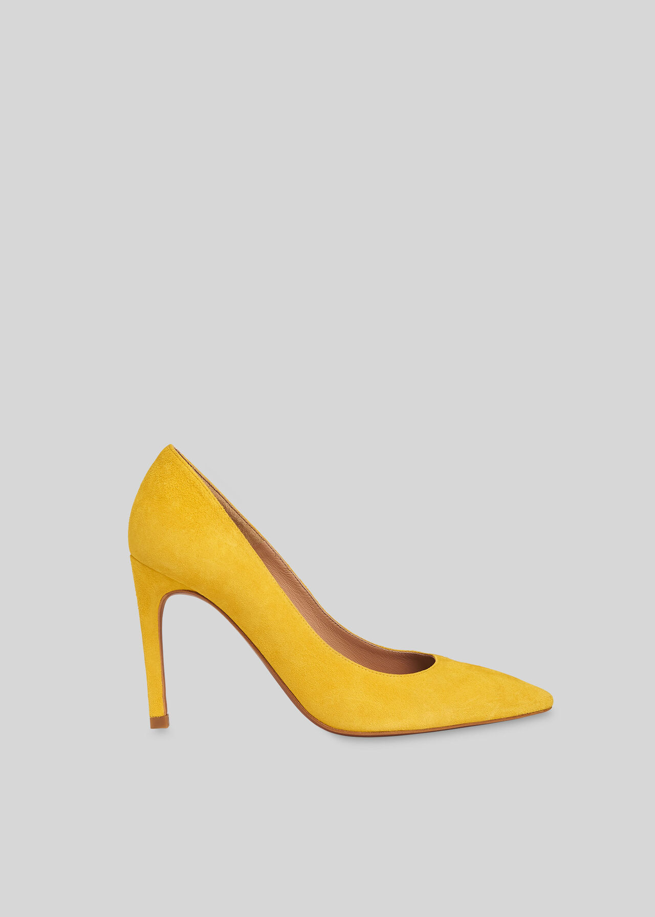 Cornel Suede Pump Yellow