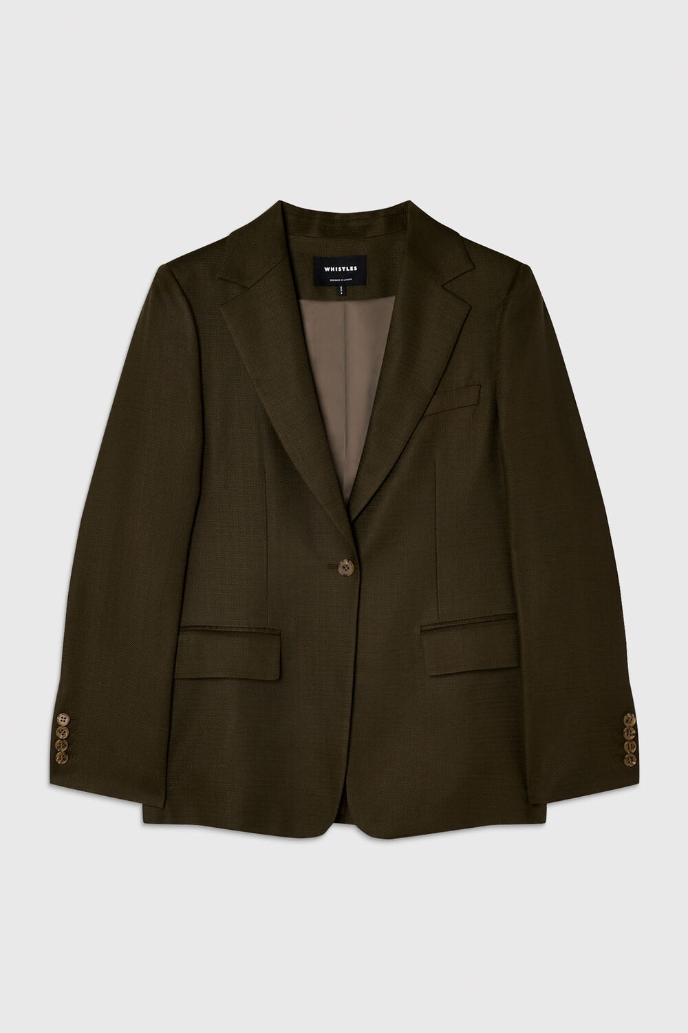 Relaxed Hopsack Blazer