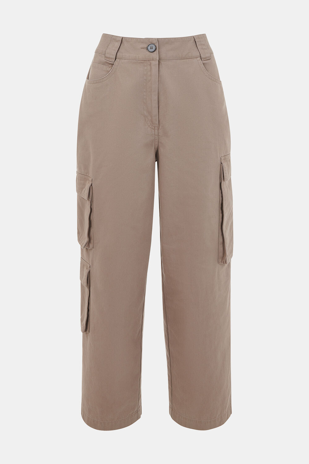 Taupe Phoebe Casual Utility Trouser