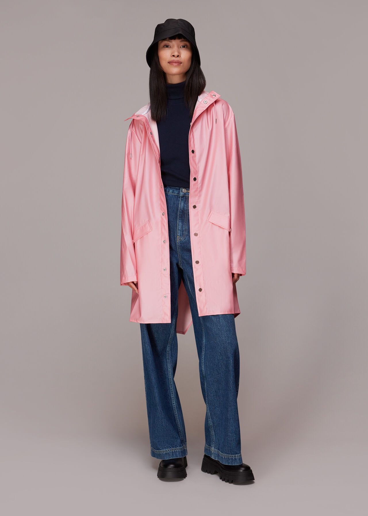 Rains Unisex Long Jacket