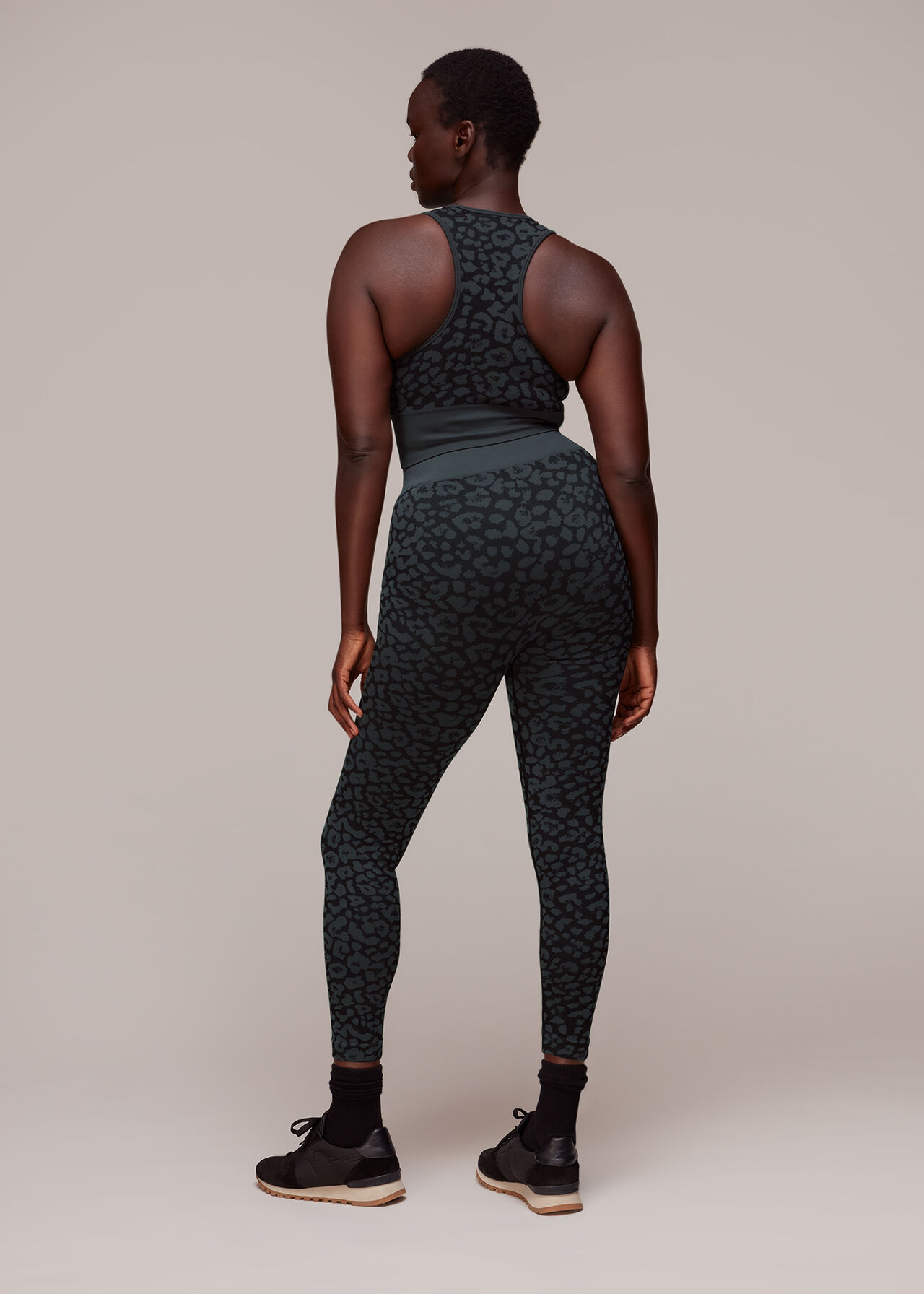 Only Play Leopard Print Sports Legging