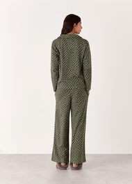 Irregular Spot Print Pyjamas
