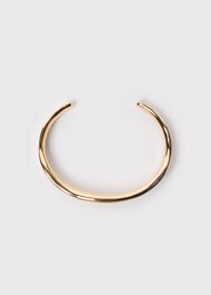 Chunky Irregular Cuff Bangle
