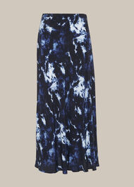 Tie Dye Bias Skirt