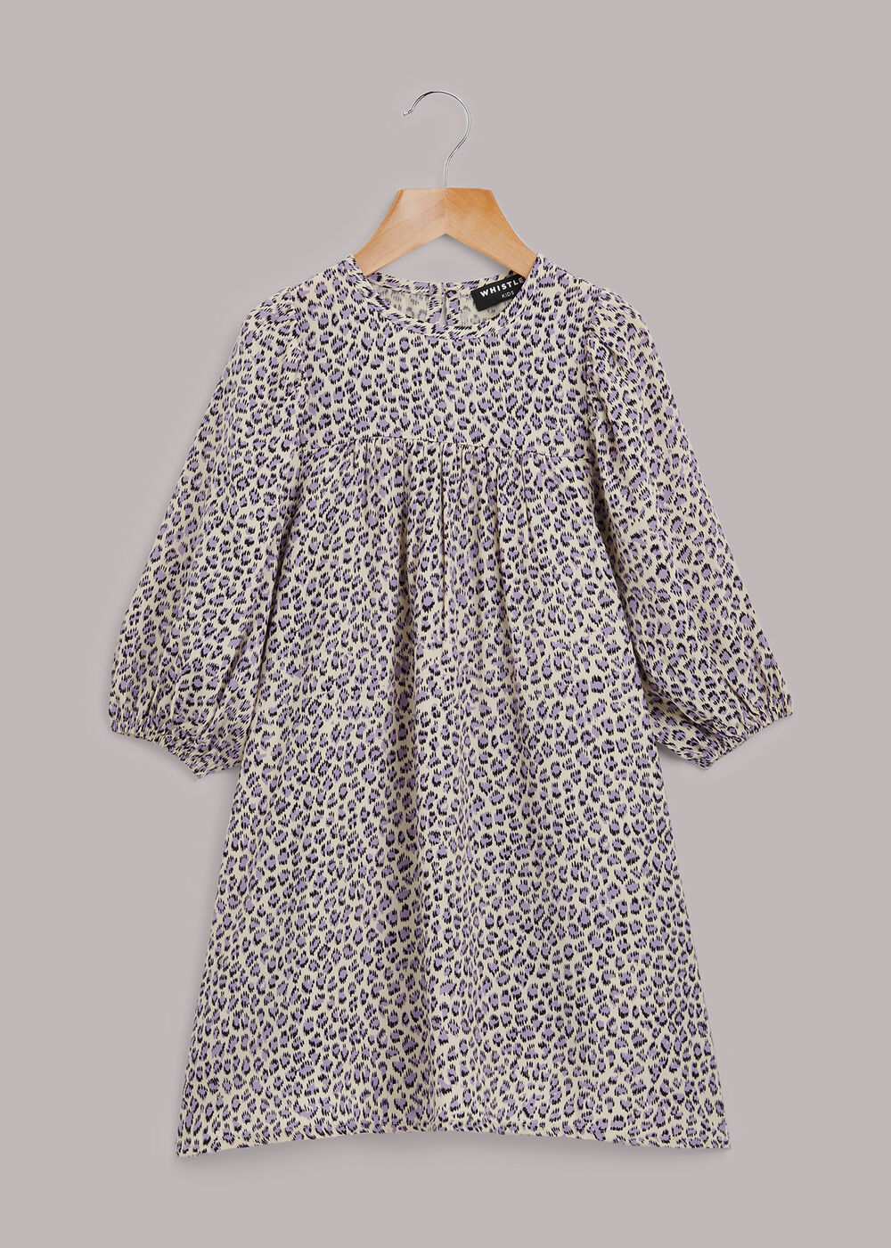 Dashed Leopard Wren Dress