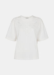 Embroidered Cotton T-Shirt