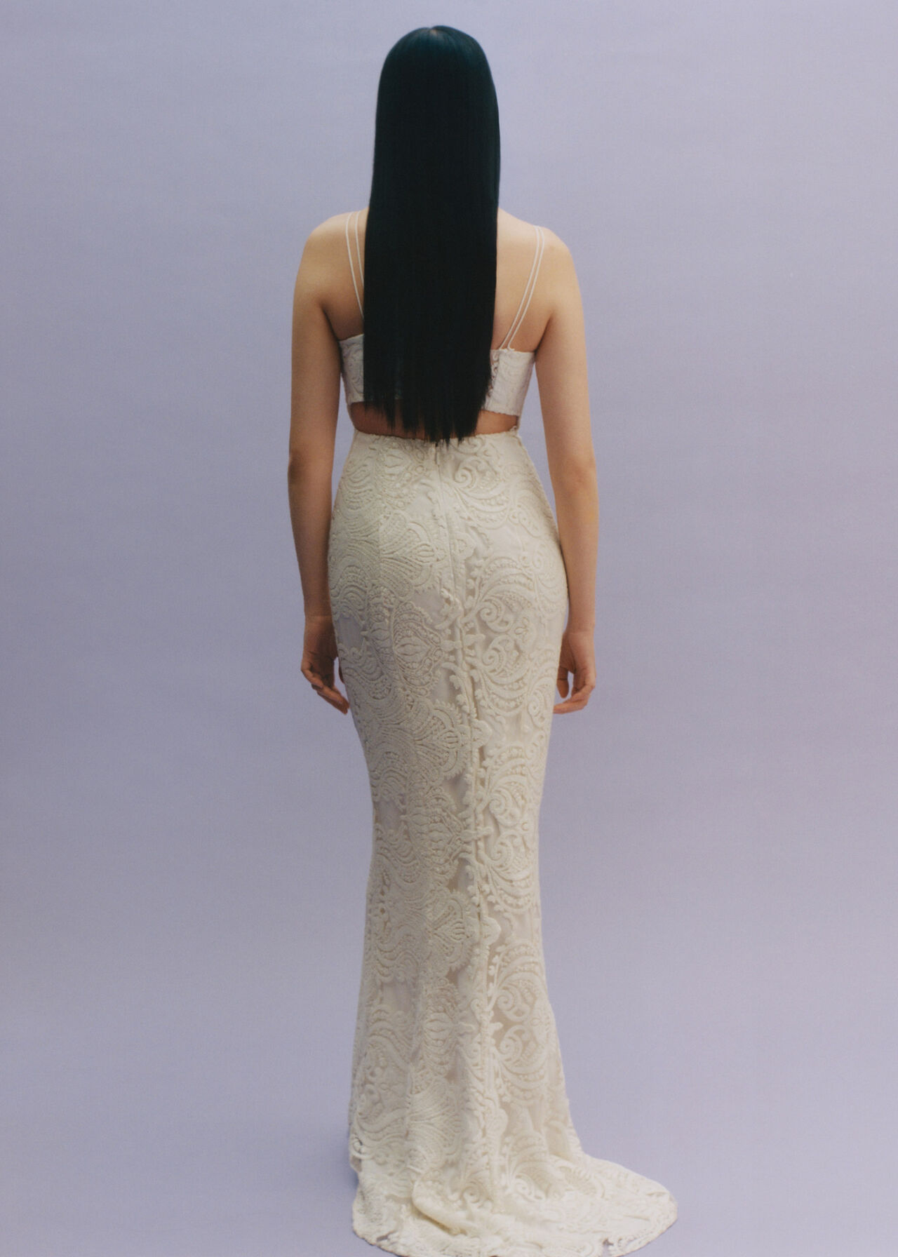 Whistles – Lorelei Sequin Wedding Dress Robes de mariée à moins de 1000 euros WHISTLES