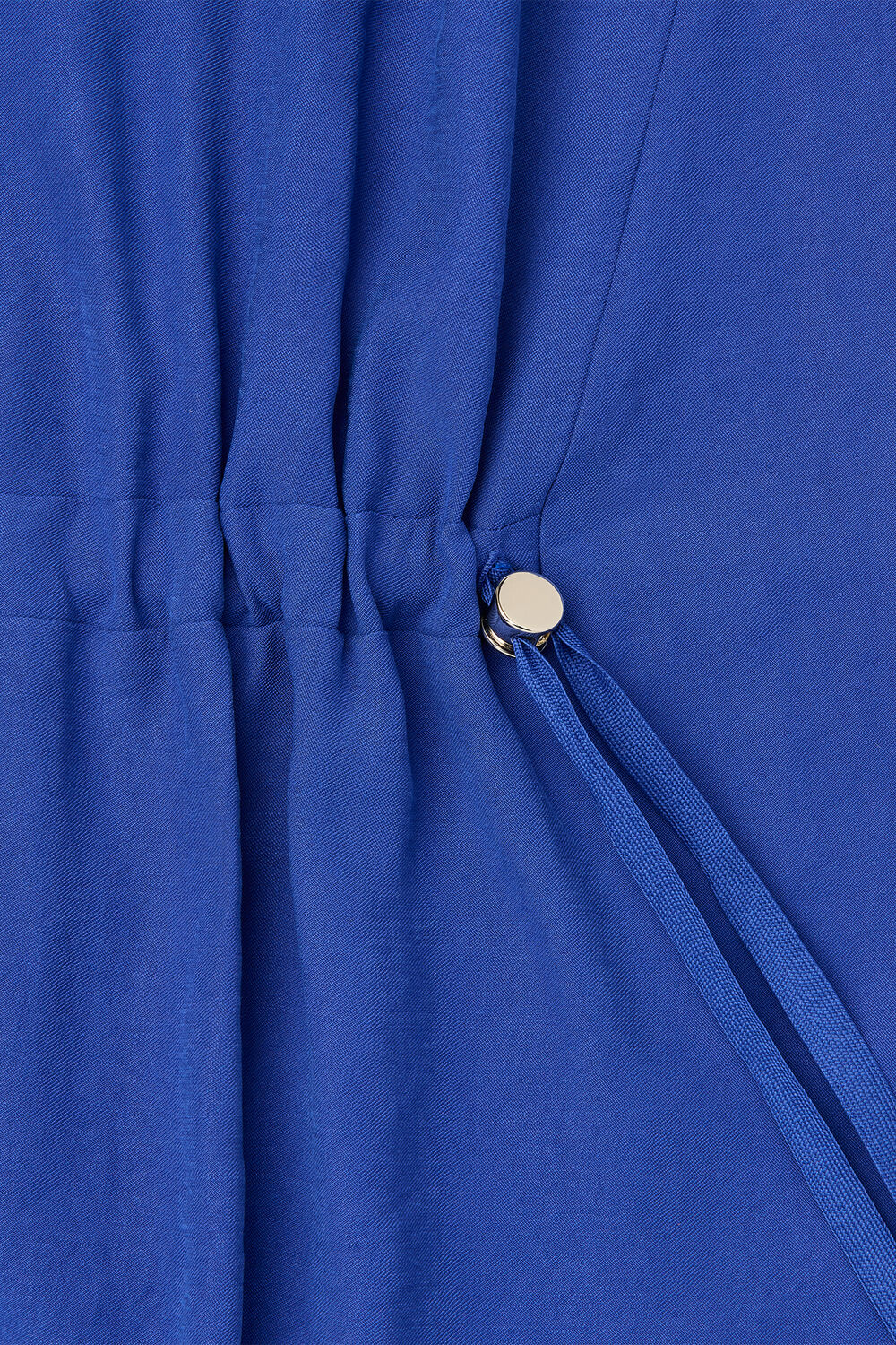 Blue Sleeveless Midi Dress