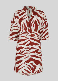 Graphic Zebra Linen Lola Multicolour