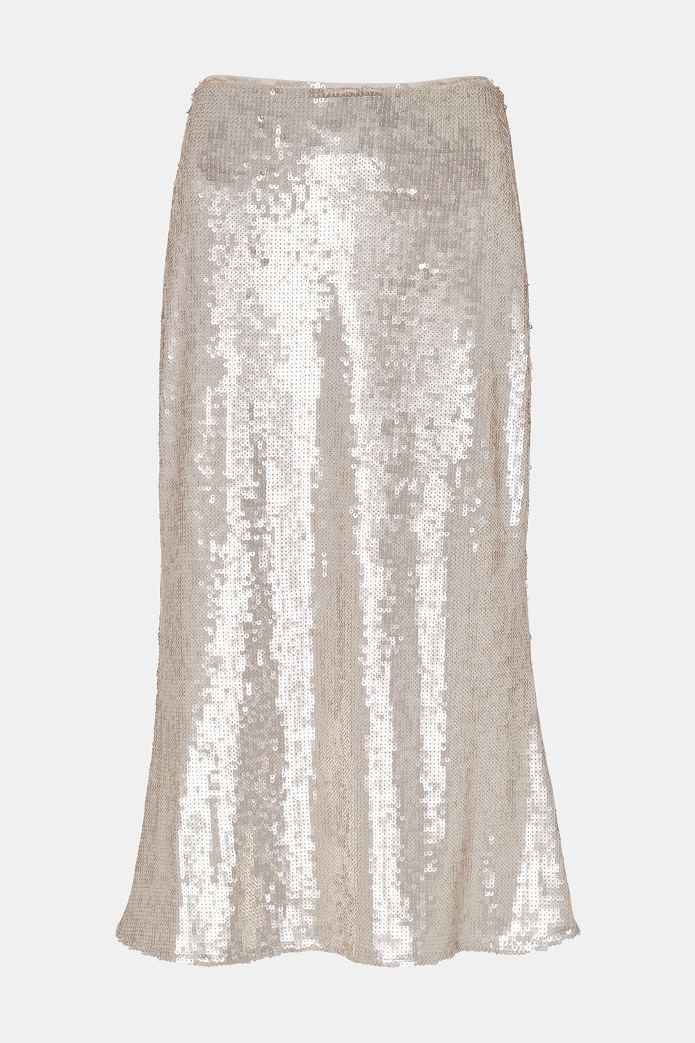 Petite Sequin Midi Skirt