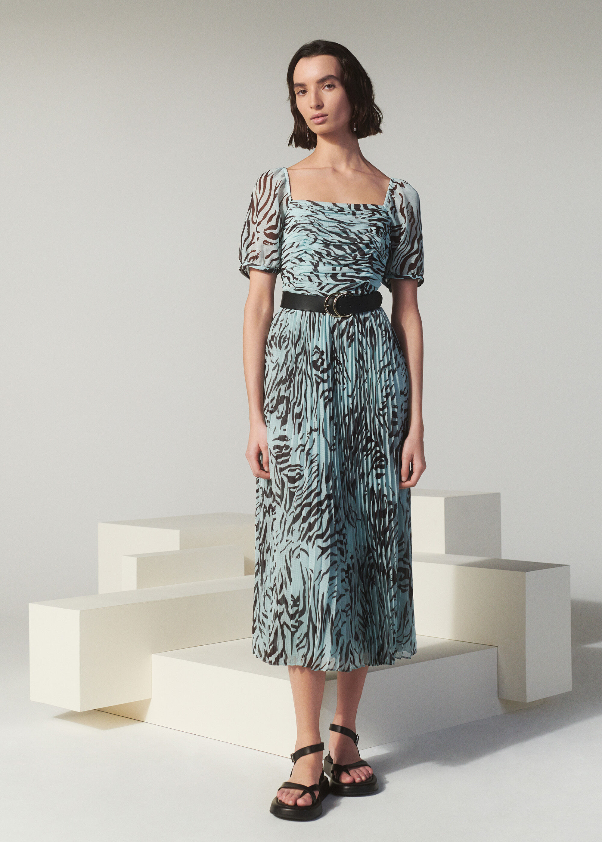 Whistles tiger dress store