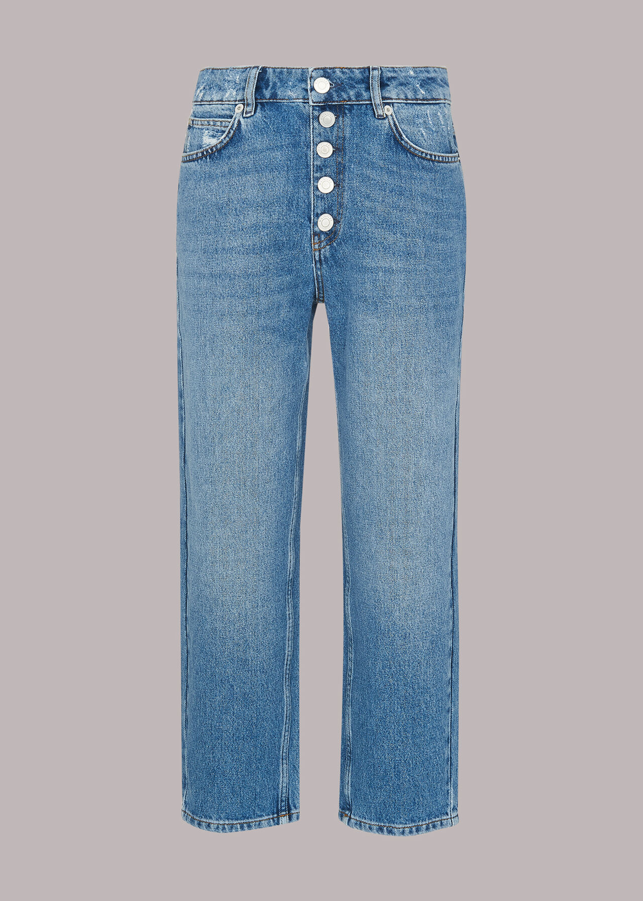 Petite Authentic Hollie Button Jean