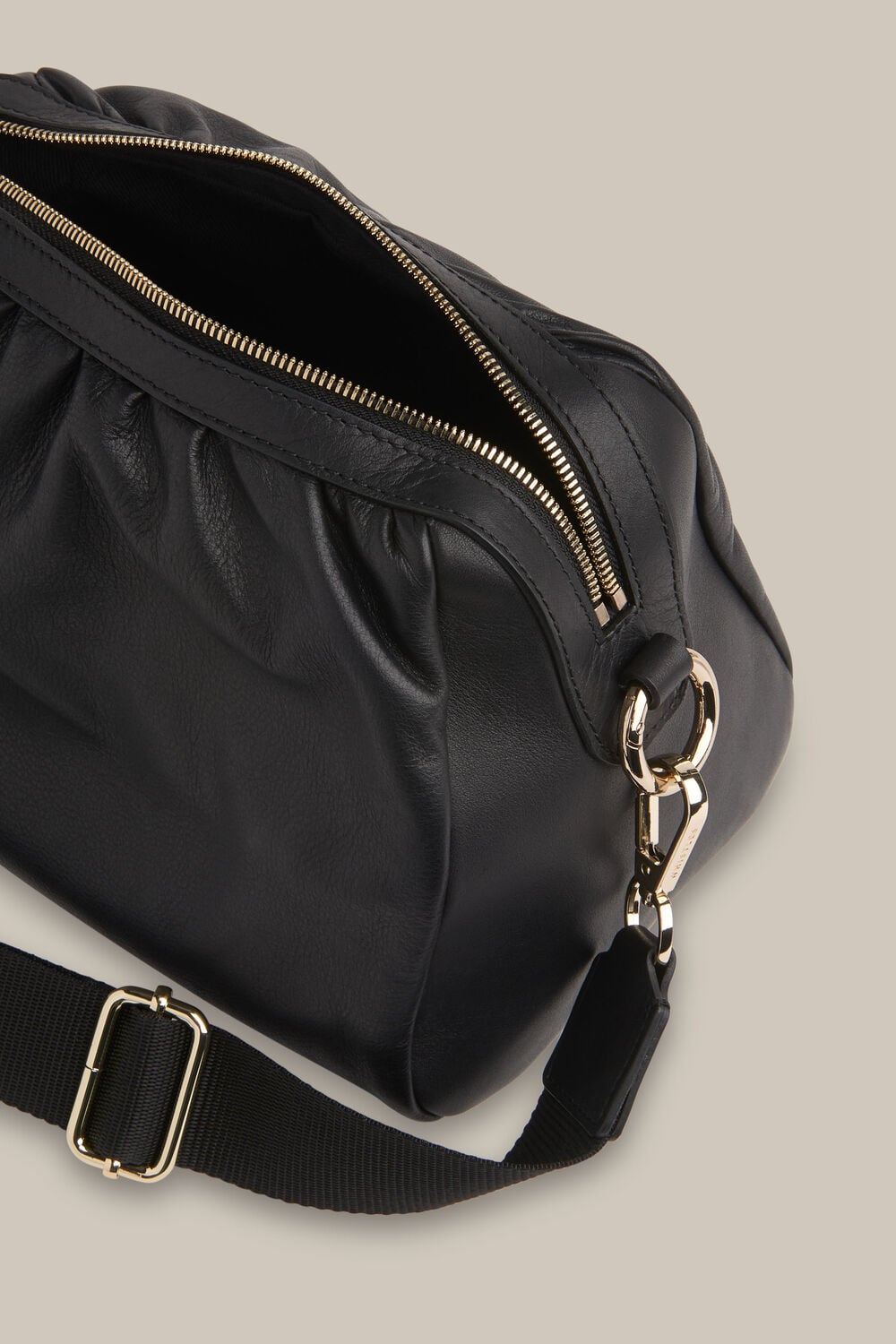 Leonie Gathered Shoulder Bag