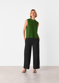 Linen Ankle Length Trouser